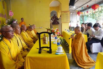 Lễ nhập tự chùa Phúc Điền - Hà Tĩnh